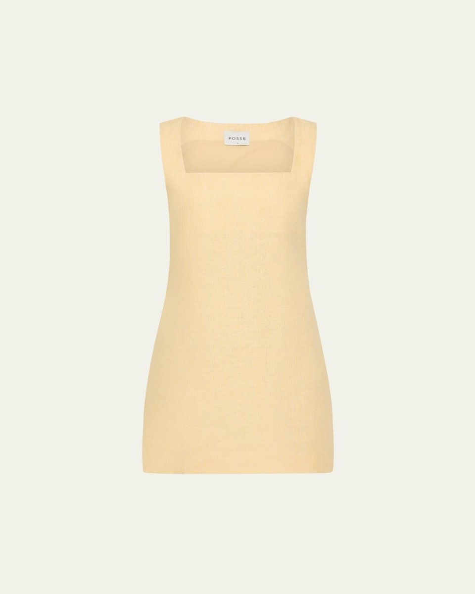 Alice Linen Mini Dress